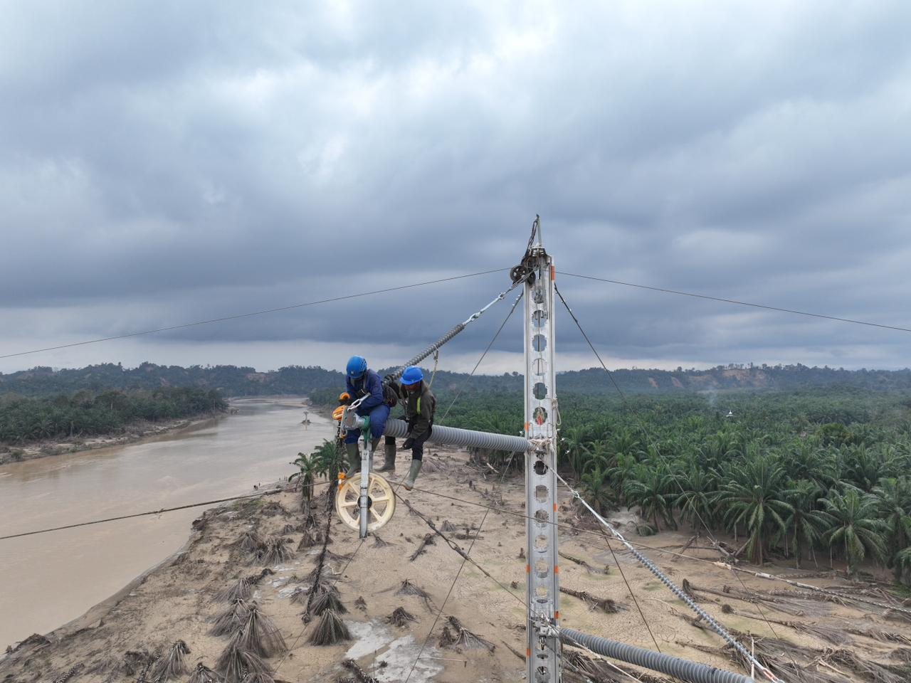 PLN Berhasil Operasikan Jalur 2 Transmisi Pangkalan Brandan-Langsa, Pasokan Listrik Ke Aceh Makin Andal